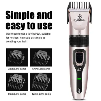 

2020 Rechargeable Shaver Hair Trimmer Rechargeable Electric Nose Hair Clipper Professional Beard Razor Haircut Cutting Machine