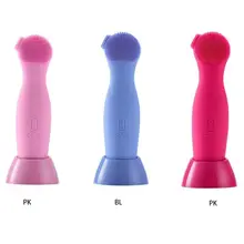 Электрическая Очищающая щетка для лица Силиконовая Водонепроницаемая перезаряжаемая скруббер для лица T4MB