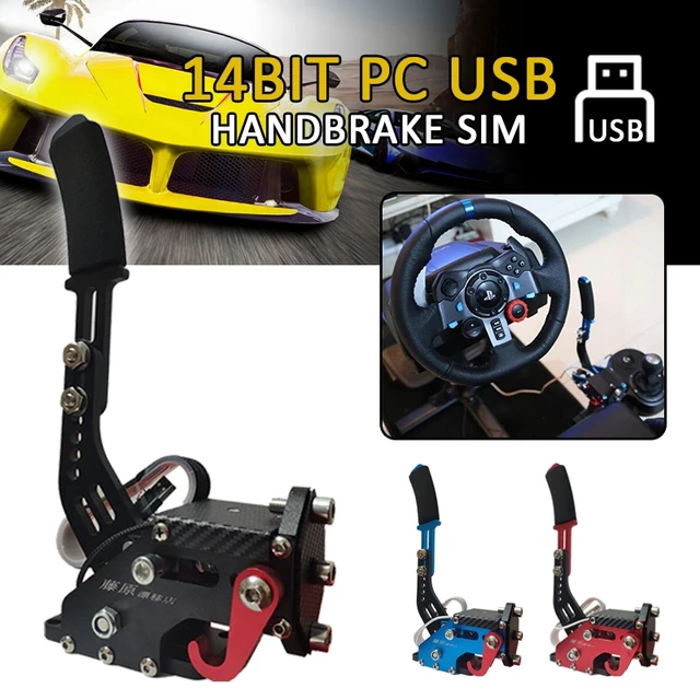 Bremssystem Handbremse für Rallye für Logitech G29/G27/G25 PC 16bit Hall  Sensor USB Sim Racing für Rennspiele T300 T500 HB019 - AliExpress