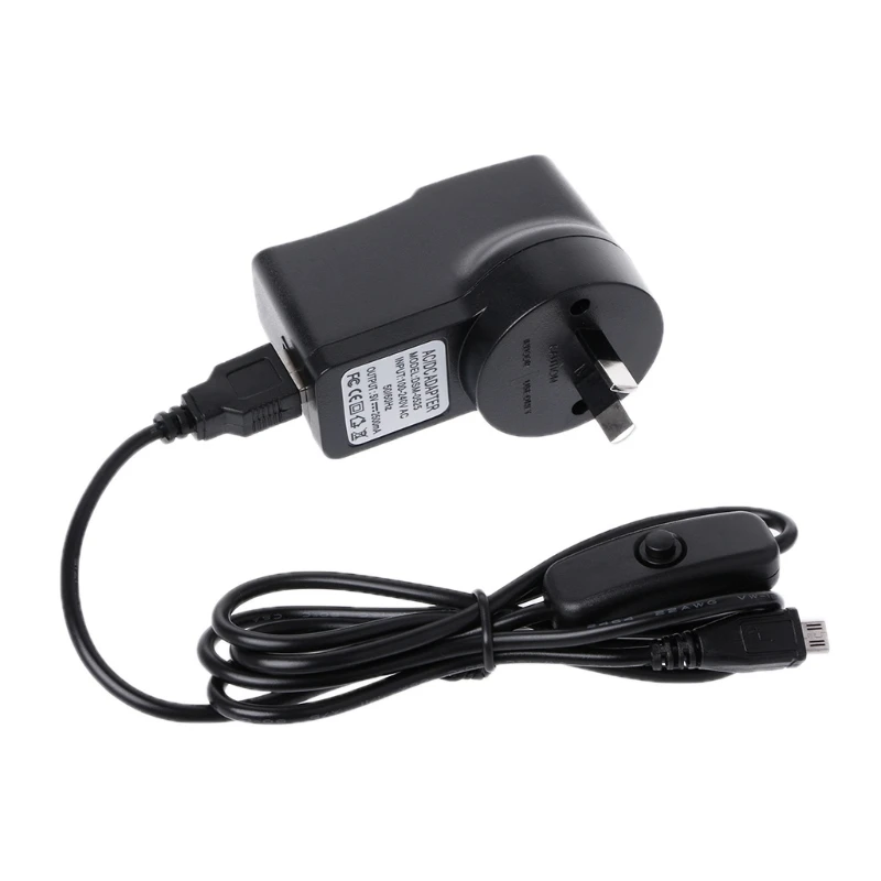5V 2.5A адаптер питания usb зарядный кабель для Raspberry Pi 3 2 Модель B E65A