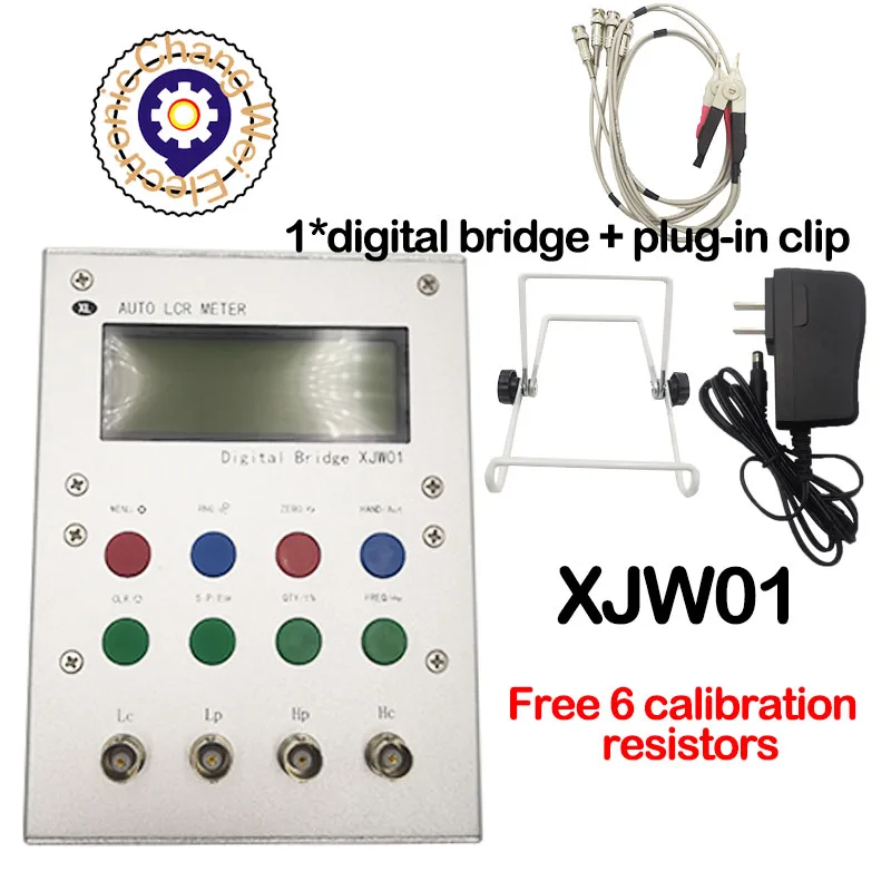 XJW01digitalbridge03LCRtesterresistanceinductancecapacitanceESRmeterfinishedproduct