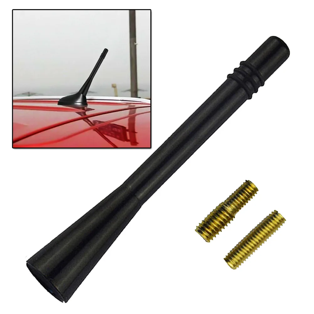 Автомобильная антенна короткая AM/FM радио замена алюминиевого сплава|Антенны| |