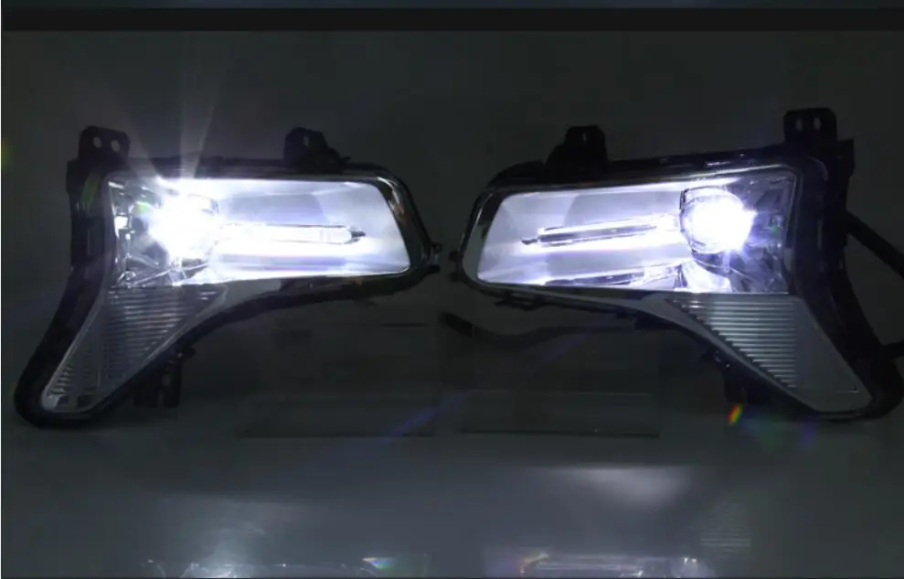 Год для Ford Mondeo Дневной светильник Fusion автомобильные аксессуары светодиодный DRL головной светильник для Mondeo противотуманный светильник