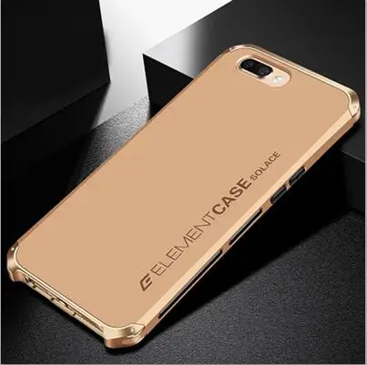 All Gold Металлический корпус для телефона для OPPO R11 Plus тонкий жесткий алюминиевый Гибридный корпус для ПК OPPO R 11 Plus Чехлы для OPPOR11 Plus Funda - Цвет: All Gold