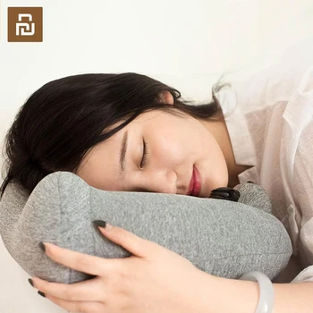 

New Youpin Inflatable hump U-shaped pillow Hand-pressed removable and washable jacket easy and convenient
