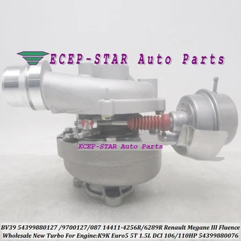 

BV39 54399880127 54399880087 54399880076 144116289R 8200808701 8200889697 Turbo for Renault Megane 3 III 1.5 DCI K9K Euro5 5T