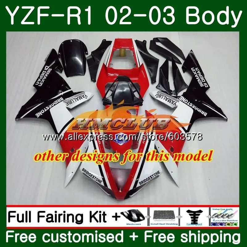 Для кузова Yamaha YZF R 1 YZF 1000 YZF-1000 2002 2003 60CL. 6 YZF R1 02-03 тела YZF1000 YZF-R1 YZFR1 02 03 приятный голубой обтекатель