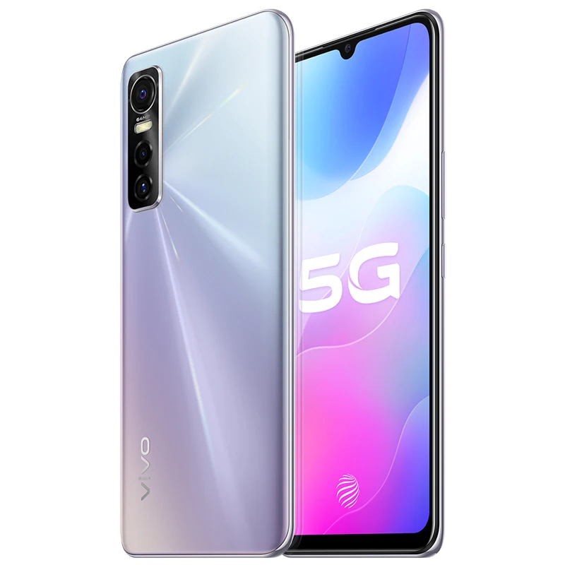 In Stock Vivo S7E 5G Smart Phone 64.0MP+32.0MP+8.0MP+2.0MP 33W Super Charger 6.44" AMOLED 2400X1080 8GB RAM 128GB ROM 4100mAh kingston 8gb ram