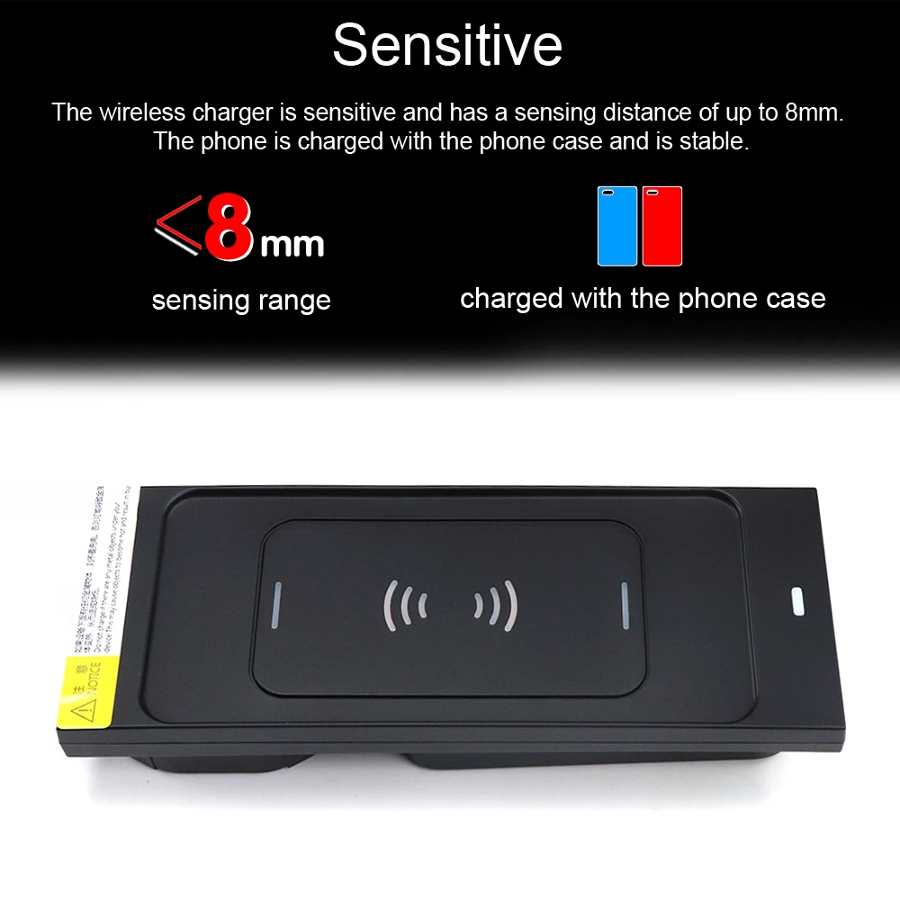 Qi автомобильное беспроводное зарядное устройство для Volvo S90 для iPhone Xs Max X XR samsung S10 S9 инфракрасный Быстрый держатель телефона