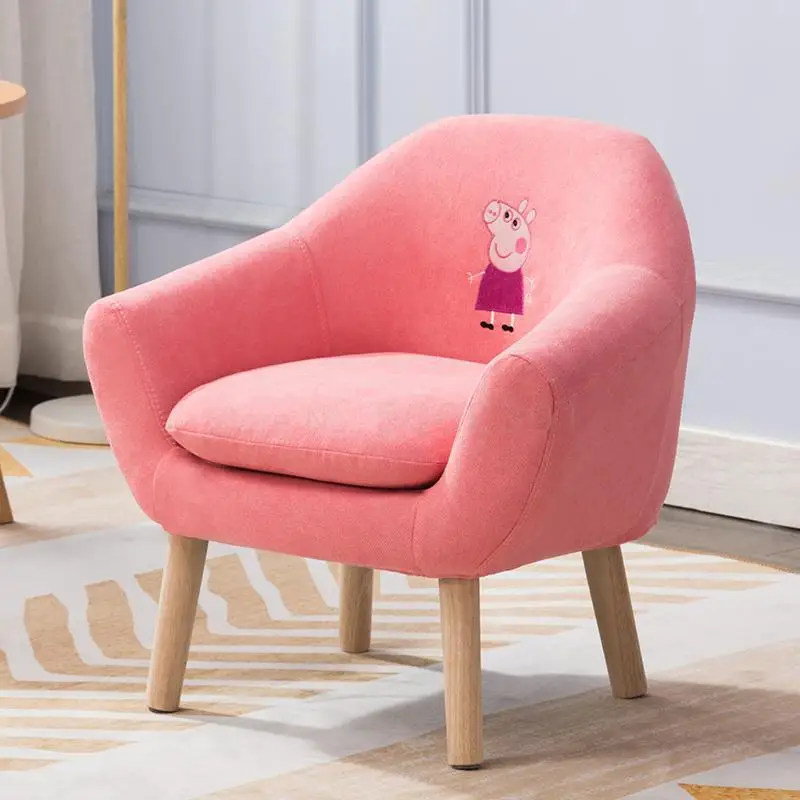 Детский диван-стул для мальчиков и девочек, мини-мультяшный ленивый диван для чтения, детский диван, Прекрасный маленький диван - Цвет: same as picture1