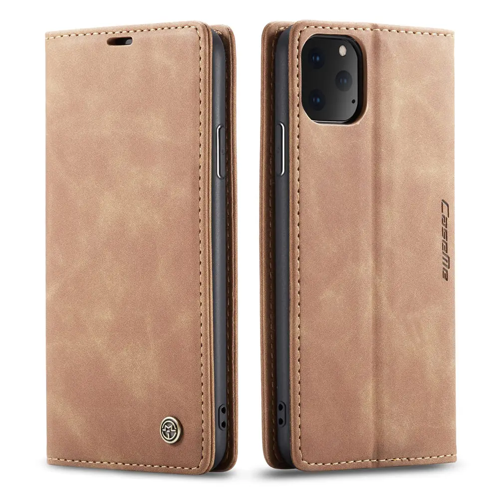 Для iphone 6 6s 7 8 plus чехол с откидной магнитной крышкой чехол для нового iphone 11 Pro Max Xs max Xr X класса люкс из искусственной кожи чехол-бумажник чехол с флип-стойкой