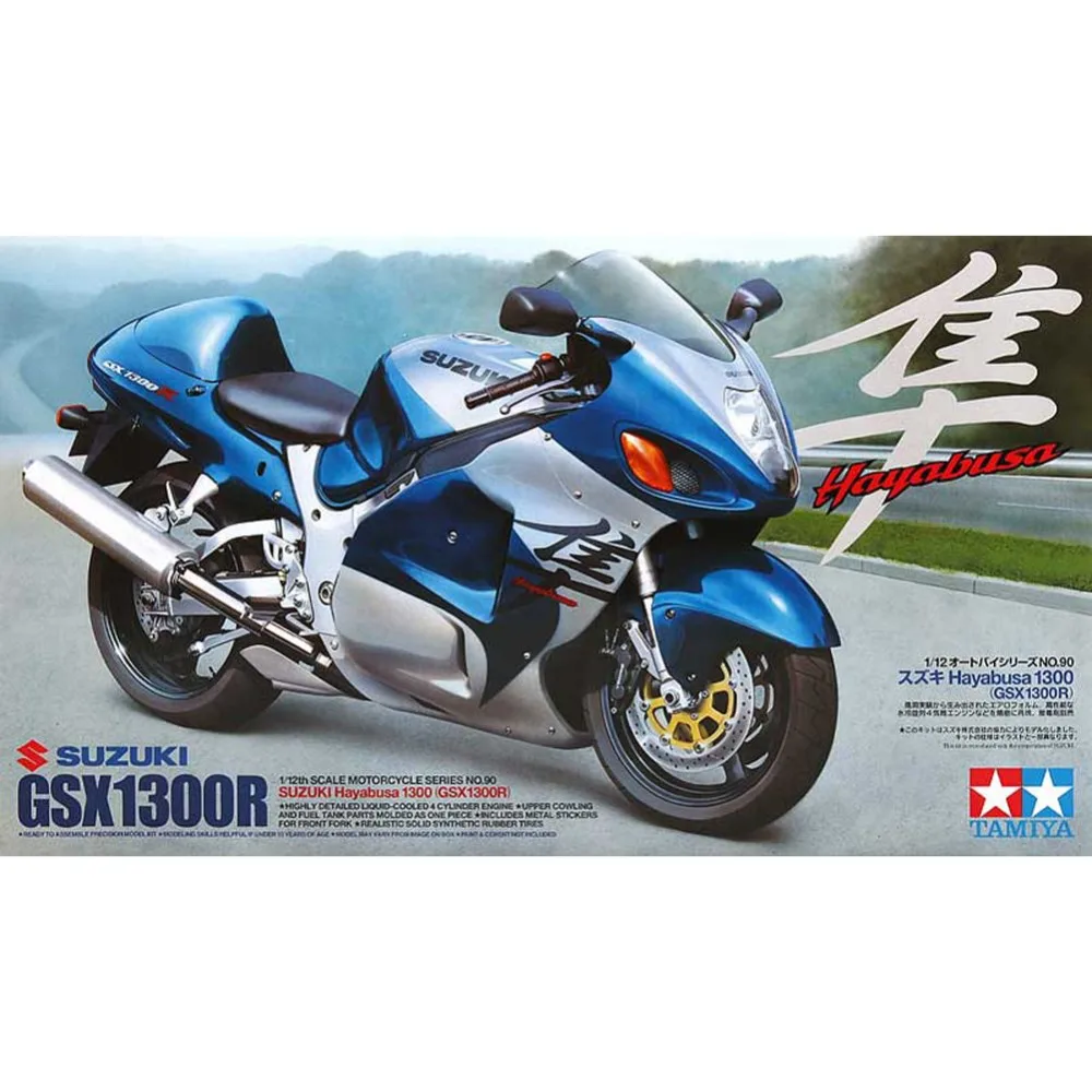 Tamiya 14090 модель мотоцикла строительные наборы 1/12 масштаб GSX1300R Hayabusa 1300 сборочные игрушки для детей и взрослых