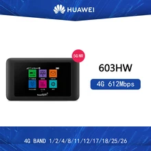 Разблокированный huawei 603HW Карманный WiFi 4g мобильный мини-роутер wifi portatil repetidor wifi 5ghz 5g wifi роутер с слотом для sim-карты