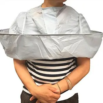 Günstig Erwachsene Haar Schneiden Cape Salon Barber Kleid Haar Catcher Mantel Farbstoff Sterben Regenschirm Wraps Capes X7YB