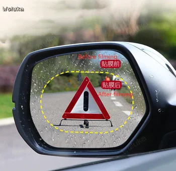 

Car Rearview Mirror Rainproof Film Universal Car Sticker Mirror Nano Waterproof Anti-fog Film CD50 Q02