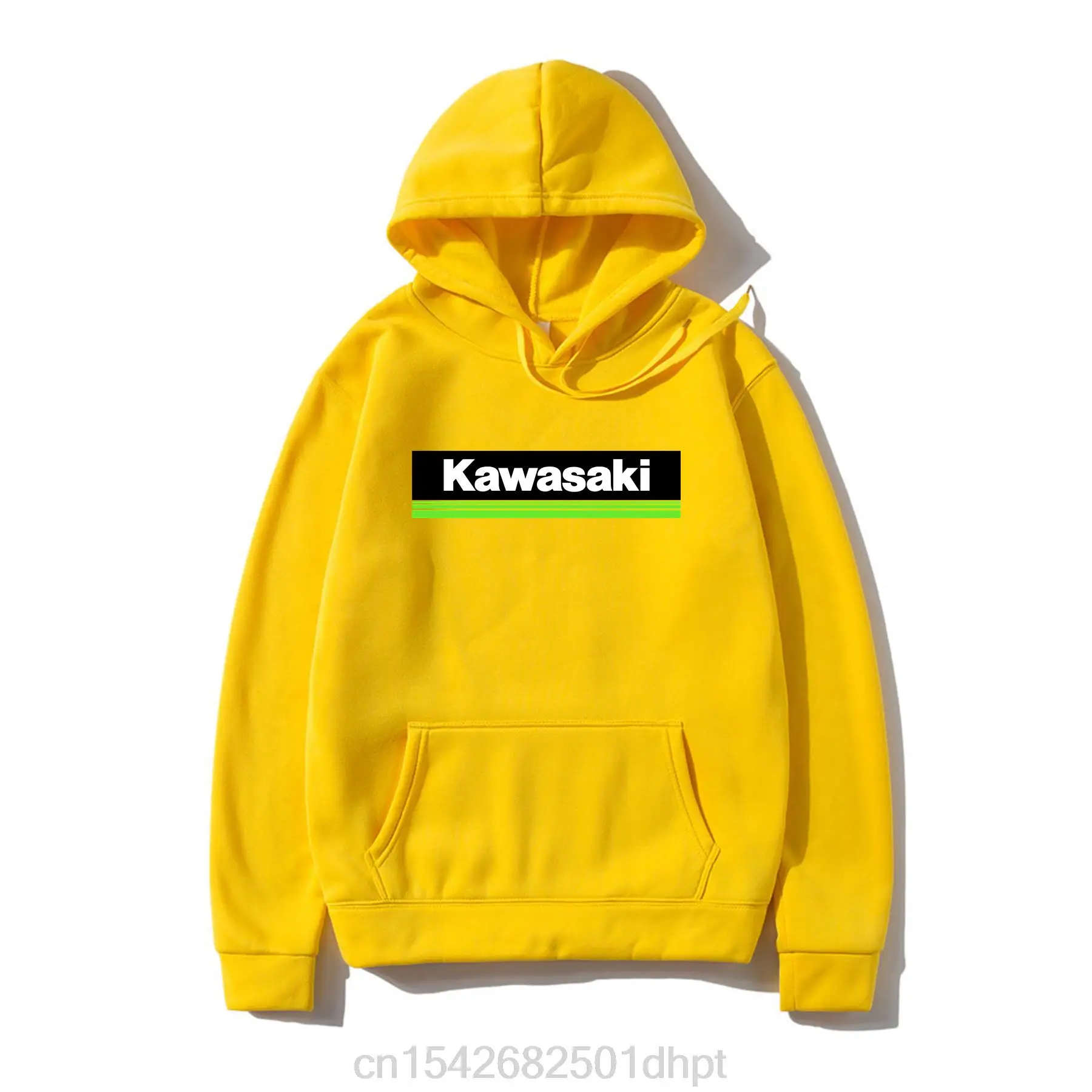 Men/women Clothes Fashion Long Sleeve Hip Hop Oversize Kawasaki Team Racing Hoodies Unisex Anime Harajuku Sweatshirt Vintage | Мужская