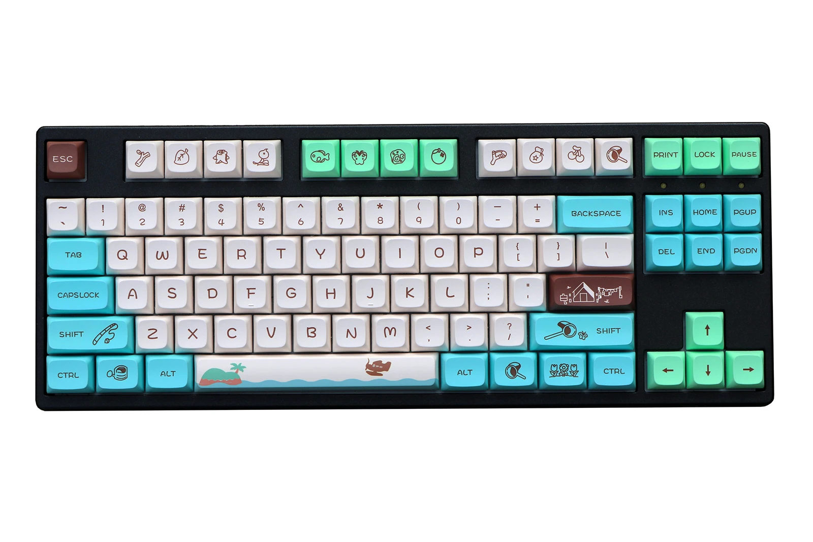 QX XDA Profile Keycaps, Animal Crossing, GMK, 1 Set