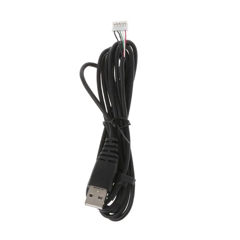 

USB Soft Mouse Cable Line Replacement Wire for steelseries Rival 100 Mouse U4LD