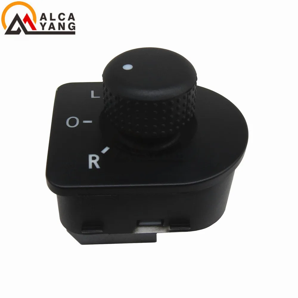 New Left Side Master Door Adjust Knob Side Mirror Switch Knob For
