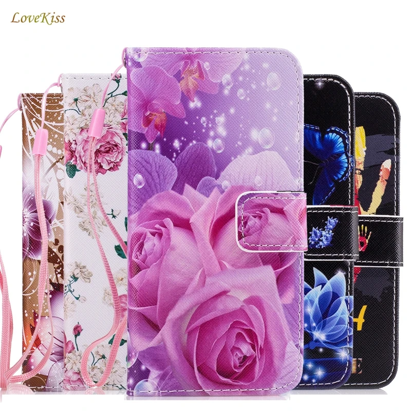 Кожаный чехол-бумажник для iPhone 5 чехол-книжка с откидной подставкой 6 6S Plus 7 8 X XS Max XR