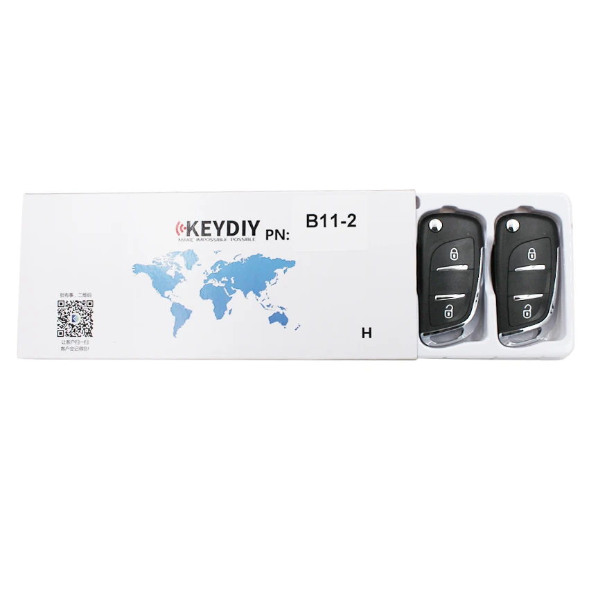 5PCS/LOT, Original KEYDIY B11-2 for KD-X2 KD900 KD900+ URG200 Key Programmer Remote Control B-Series