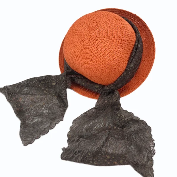 Эластичная кружевная ткань 1 метр кофейная серия французское нижнее белье