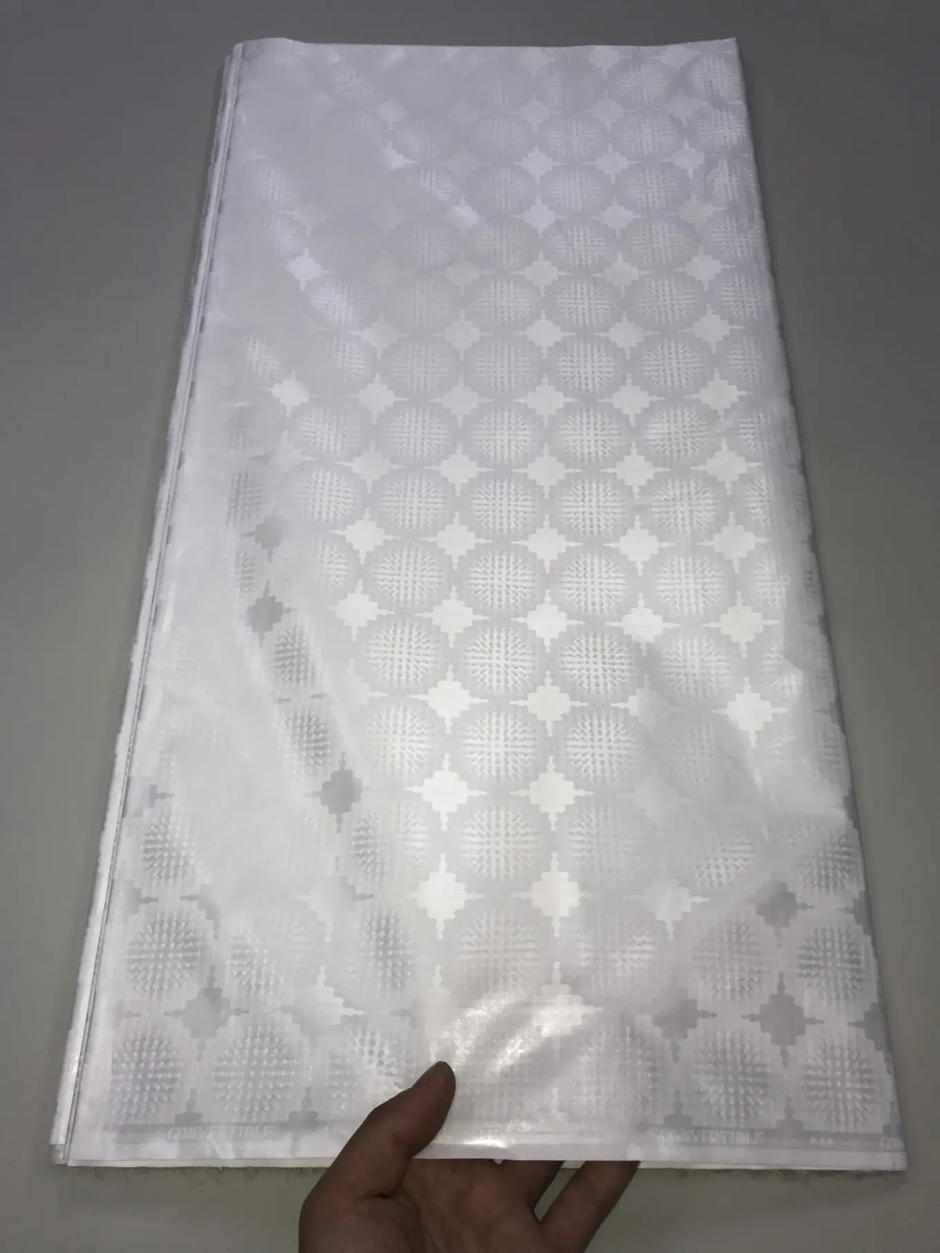 Базен Riche Getzner парча жаккардовая ткань Базен Riche ткань Bazin lace материал для африканских женщин платье 5 ярдов - Цвет: 2