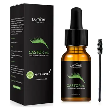 

Castor Oil Eyelash Growth Serum Hair Enhancer Reduce Loss Cream for Eyebrow NEW