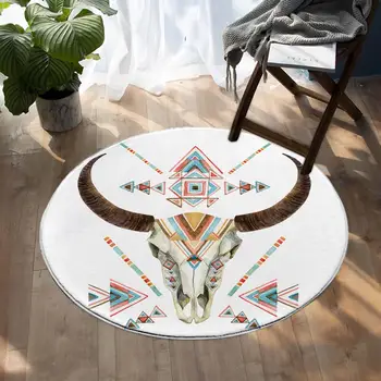 

Color Square Claws Round Area Rugs White Carpet For Bedside Living Room Bathroom Chair Mat Kids Play Mat Circle Carpet