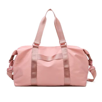 

Hot Men Nylon Waterproof Travel Bag lady Large Capacity Fitness Bags women Gym Bag 2019 Fashion Messenger Bag Shoulder handbag