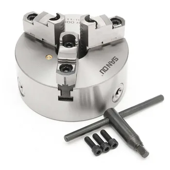 

3 jaws lathe chuck collet lathe chuck Self Centering K11-160A Manual chuck