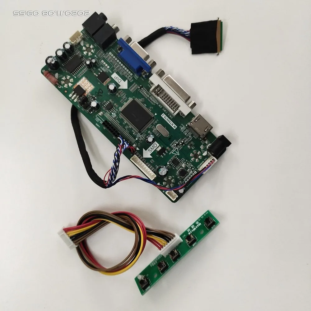 Комплект для панели LP101WS1 TL HDMI + DVI VGA 1024x576 экран M.NT68676 монитор LVDS 40-контактный