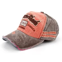 Алиэкспресс Лидер продаж шляпа ретро потертая край бейсболка с вышивкой Topee Мужская Женская Уличная Повседневная шляпа с полями