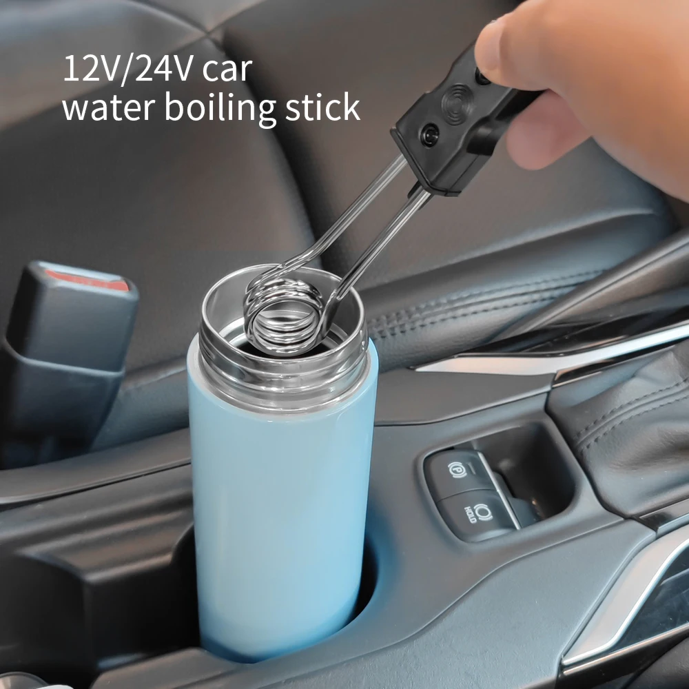 12V 24V Car Immersion Heater Portable High Quality Safe Warmer Fashion  Durable Auto Electric Tea Coffee Water Heater - AliExpress