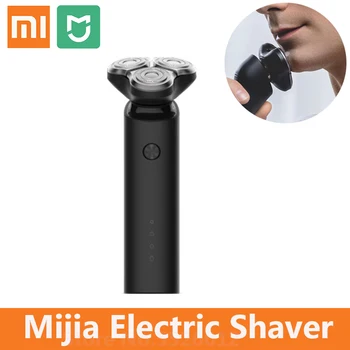 

Xiaomi Mijia Electric Shaver Head 3 Dry Wet Shaving Washable Main-Sub Dual Blade Turbo+ Mode Comfy Clean Flex Razor