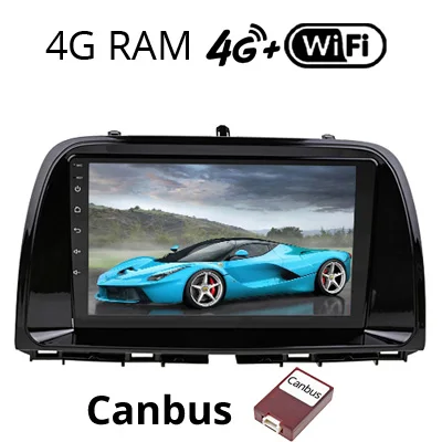 CX-5 4G Can Sinosmart Android 8,1 автомобильный радиоприемник с навигацией GPS для Mazda CX-5 2013- 2din 2.5D ips/QLE экран поддержка системы BOSE 4G LTE 32EQ - Цвет: CX-5 4G Can
