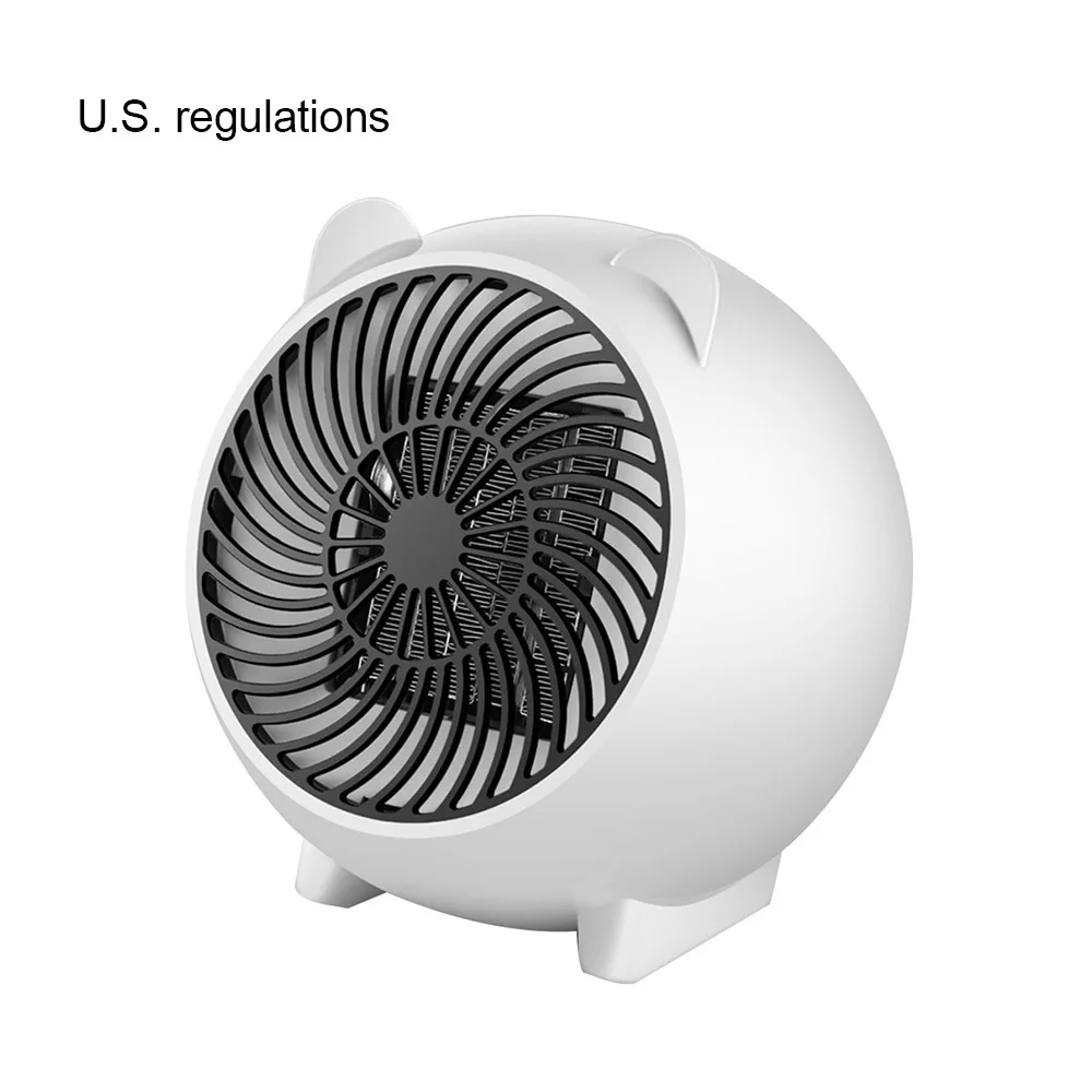 

Ceramic Heater Energy Efficient Space Saving Portable Heater Desktop Display Warm Heater for Home Living Room Bedroom