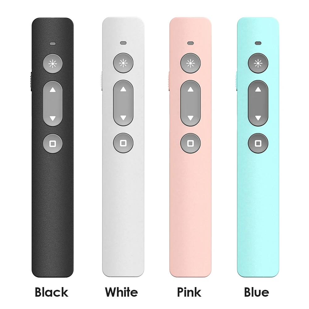 Rf 24G Wireless Ppt Presentador Slide Advancer Flip Pen Pointer-Negro Rf 24G Wireless Ppt Presentador Slide Advancer Flip Pen Pointer-Negro