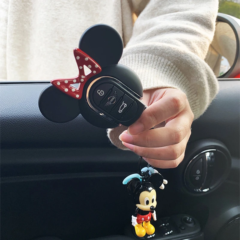 3D Mini Cooper S JCW брелок милый Miky для One F54 F55 F56 F60|Футляр автомобильного ключа| |