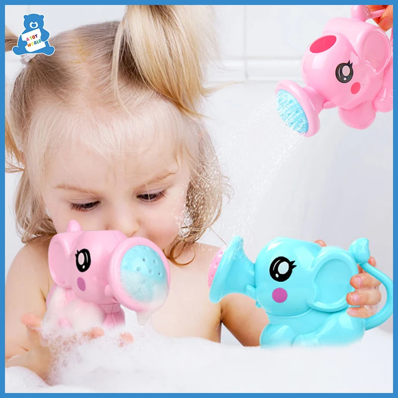 Elephants Sprinkling Water Baby Bath Shower Toys Gifts for Kids Children Games 