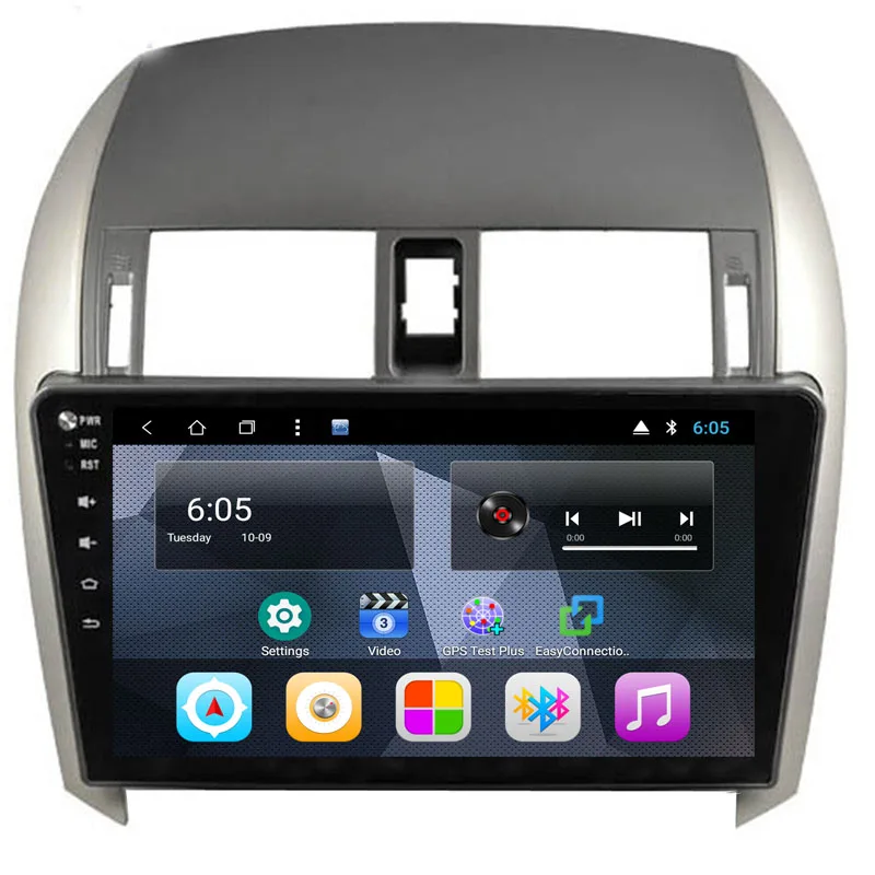 NAVITOPIA 10 1 дюймов 2G RAM 32G ROM Octa Core Android 8 Автомобильный GPS навигатор для Toyota Corolla 2007 2008 2009