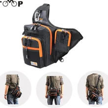 ILure Водонепроницаемый Холщовый рыболовный мешок многоцелевой открытый мешок катушка приманки сумки Pesca рыболовные снасти мешок зеленый/оранжевый/черный