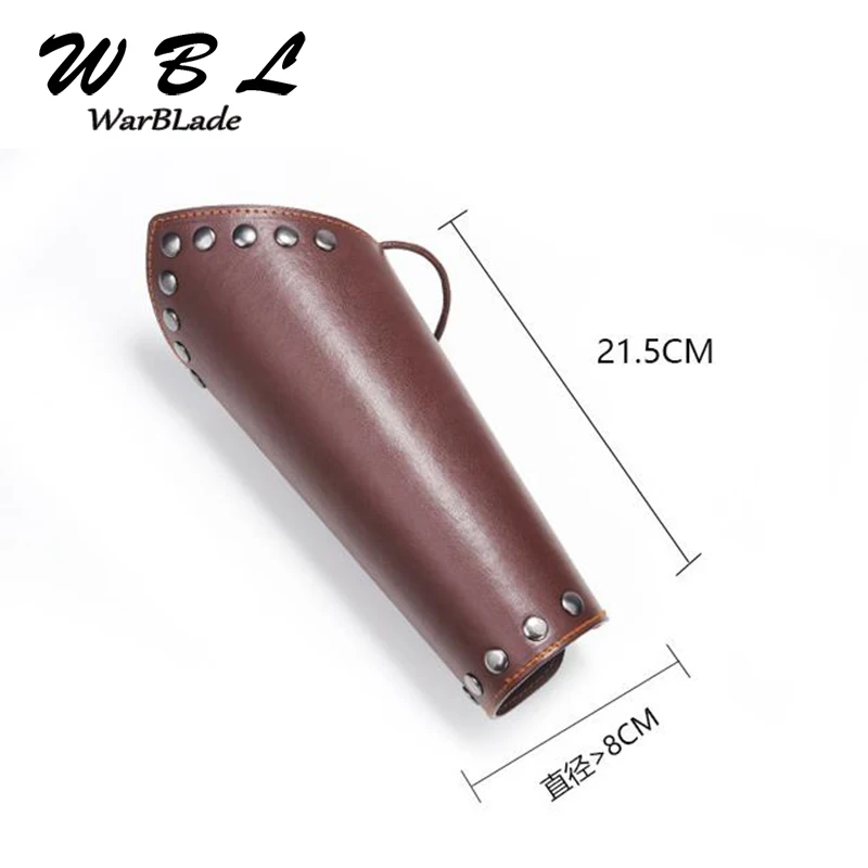 1 PC Cosplay Props Faux Leather Wide Bracer Lace Up Arm Armor Cuff String Steampunk Medieval Gauntlet Wristband