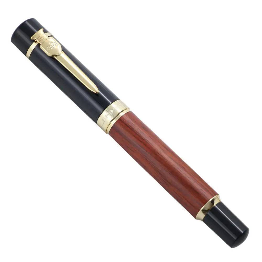 JinHao 650 или 8802 роскошная деревянная авторучка 0 5 мм перо высокое качество