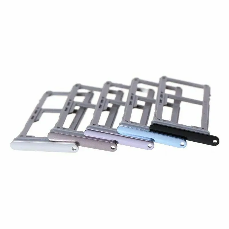 Dual Sim Card and Micro SD Holder Tray - New Replacement Slot