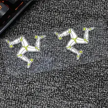 1 пара Isle of man TT наклейка-Лупа autocollant motor Manx TT rode гоночные наклейки мотоциклетный шлем очки наклейка SBK