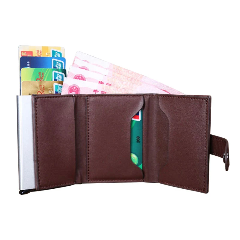 Держатель для кредитных карт из натуральной кожи с RFID-блокировкой | Багаж и сумки