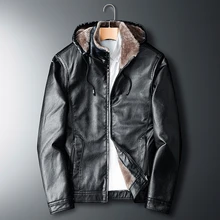 Кожаные мужские куртки пальто тонкий сплайсированный мотоцикл мягкая молния мужской кожаный карман кожаные мужские куртки Jaquetas De Couro