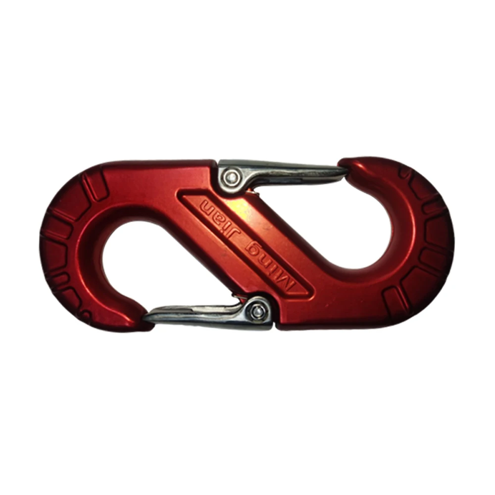 

Universal Tow Towing Hook 8 Tons Pull JL1258 for Car Auto All Off-Road Vehicle Trailer Ring Aluminum Magnesium Material(Red One)