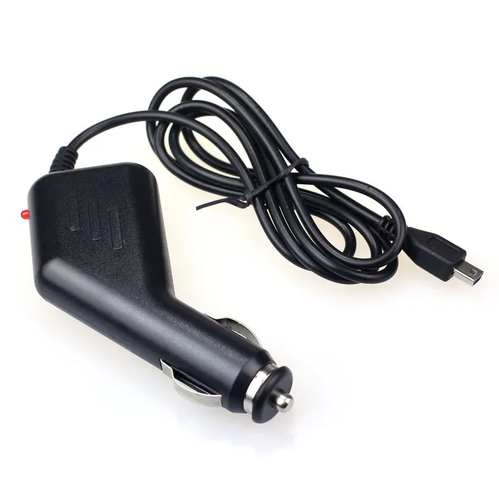 Универсальное автомобильное зарядное устройство Mini USB адаптер питания для Garmin Nuvi